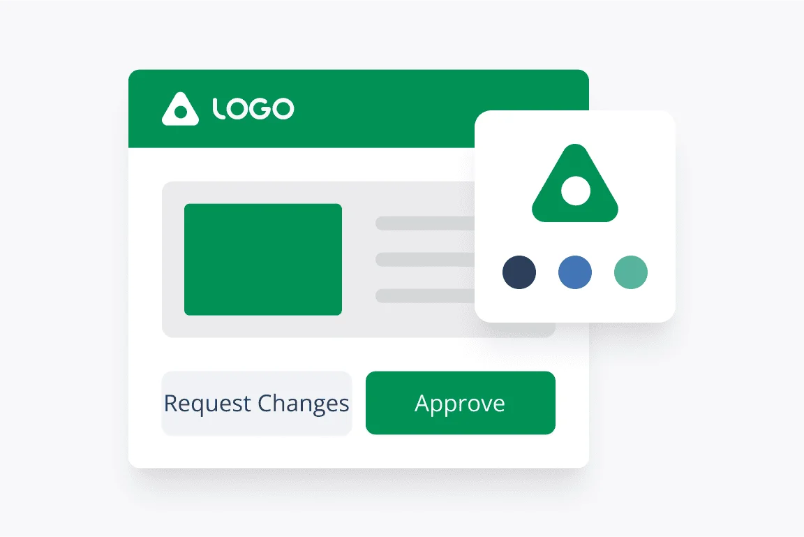 White-label artwork approval experience